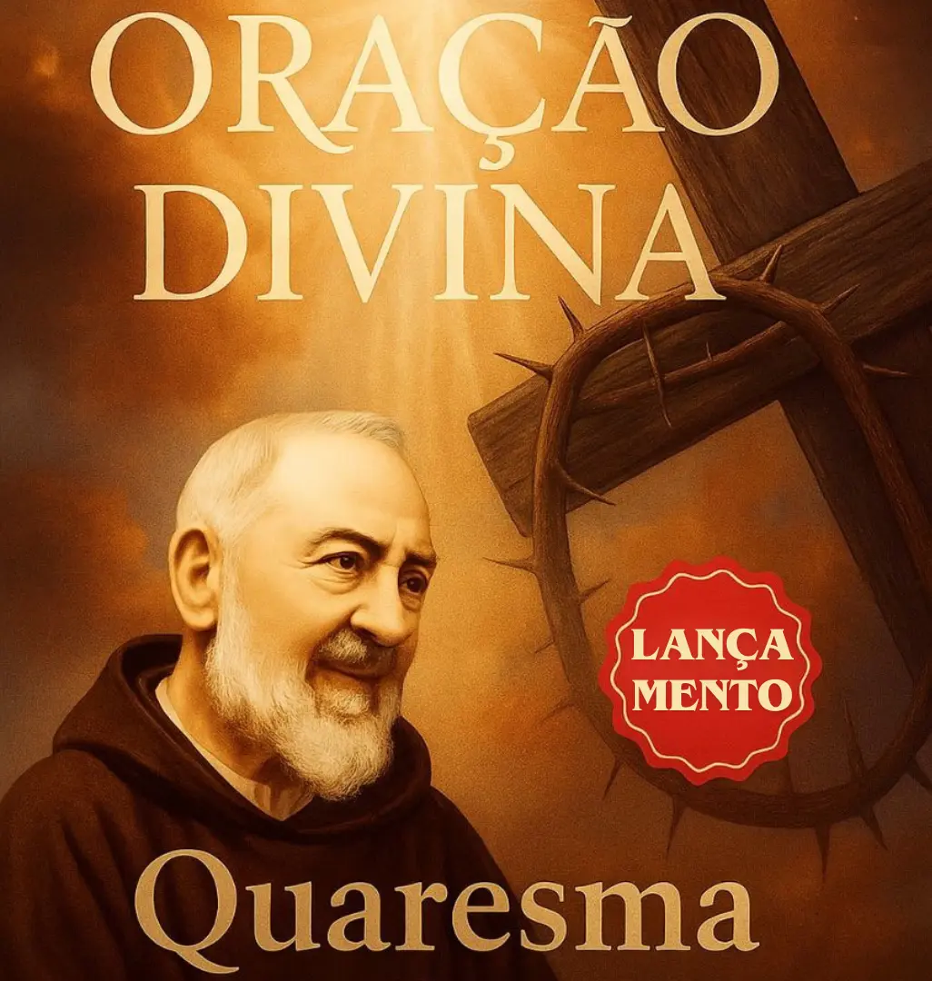 Padre abençoando fiéis